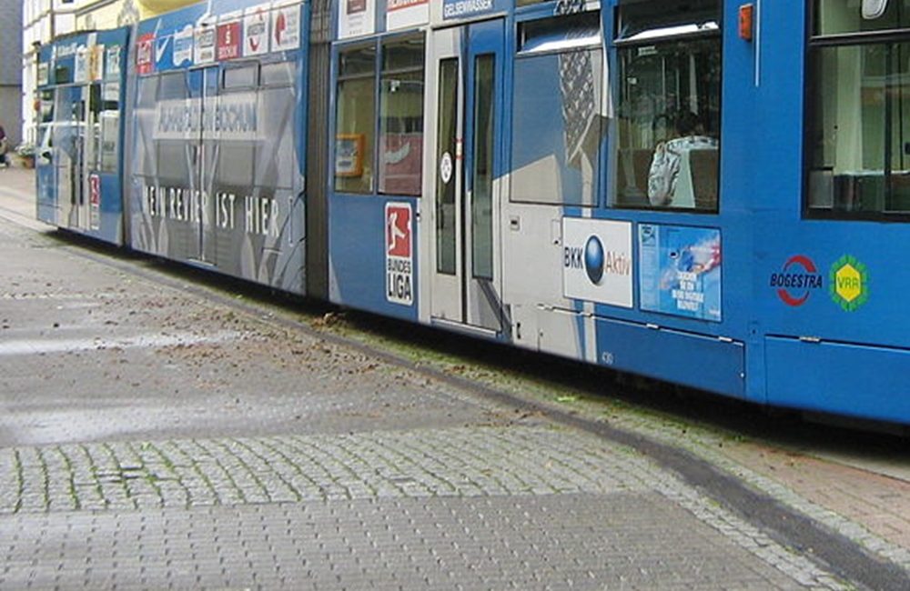 ALMANYA’NIN Gelsenkirchen kentinde tramvayın