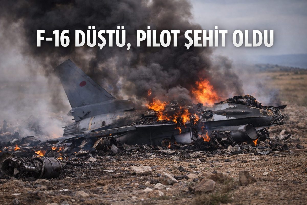 BALIKESİR SEMALARINDA ACI KAYIP! F-16 DÜŞTÜ, PİLOT ŞEHİT OLDU
