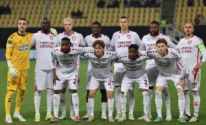 SAMSUNSPOR SHKENDİJA’YI DEPLASMANDA DEVİRDİ, RÖVANŞ ÖNCESİ AVANTAJI KAPTI!