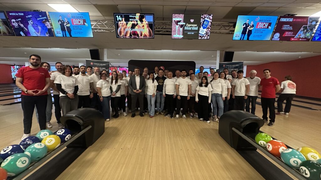 Türk Hava Yolları’ndan Nürnberg’de Acentelere Özel Bowling Turnuvası