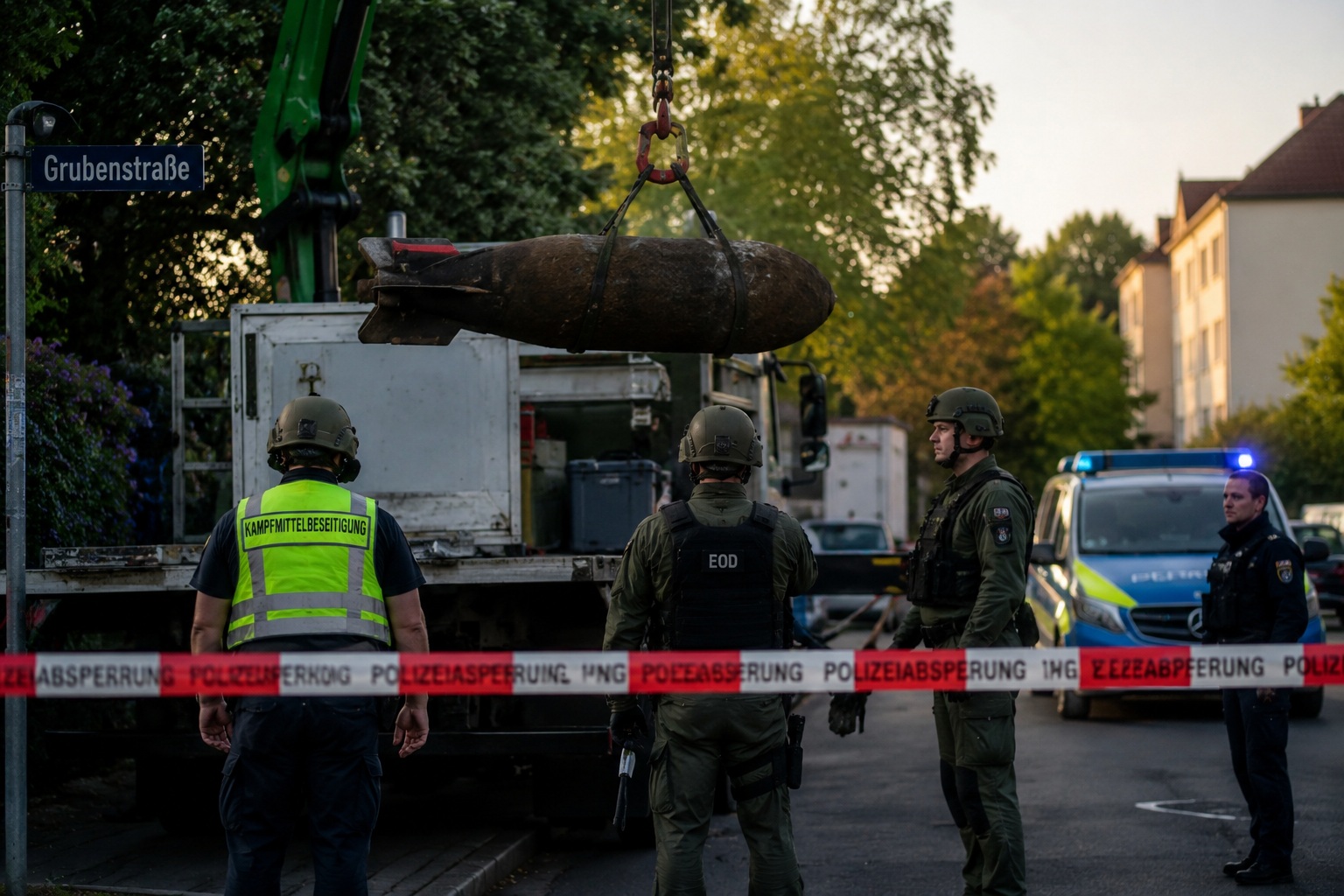 FÜRTH’TE İKİ HAVA BOMBASI BAŞARIYLA ETKİSİZ HALE GETİRİLDİ