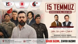 Nürnberg’de 15 Temmuz Demokrasi ve Millî Birlik Günü Anma Programı Düzenlenecek