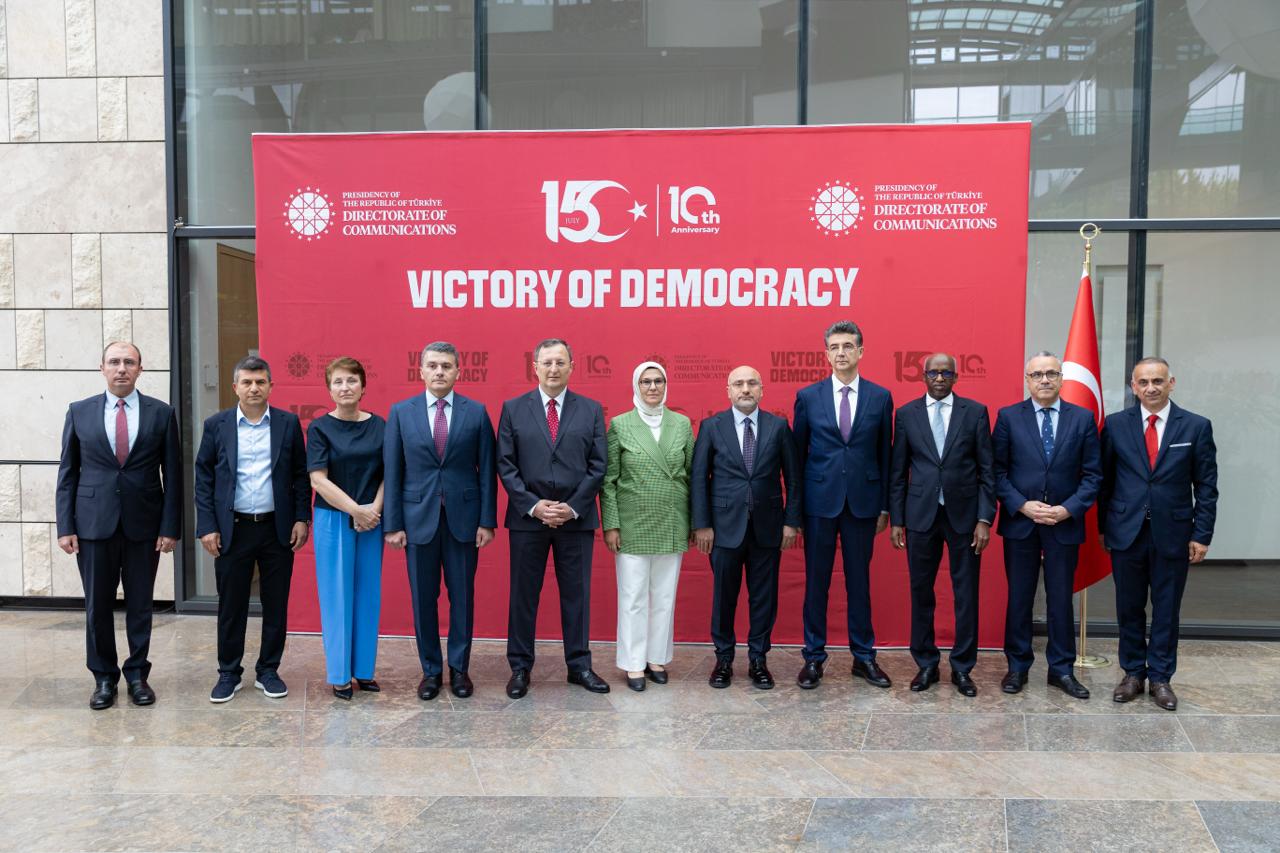 Berlin Büyükelçiliği’nde 15 Temmuz’un 10. yılı anıldı