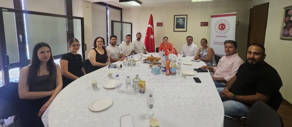 FAU Türk Öğrenci Topluluğu’ndan Nürnberg Başkonsolosluğu’na tanışma ve istişare ziyareti