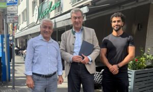 Söder, Nürnberg’de soluğu Mevlana Restaurant’ta aldı